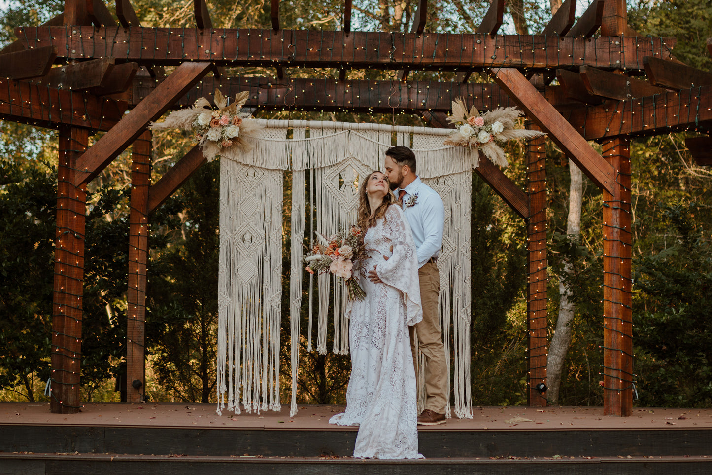 Boho Macrame Wedding Backdrop