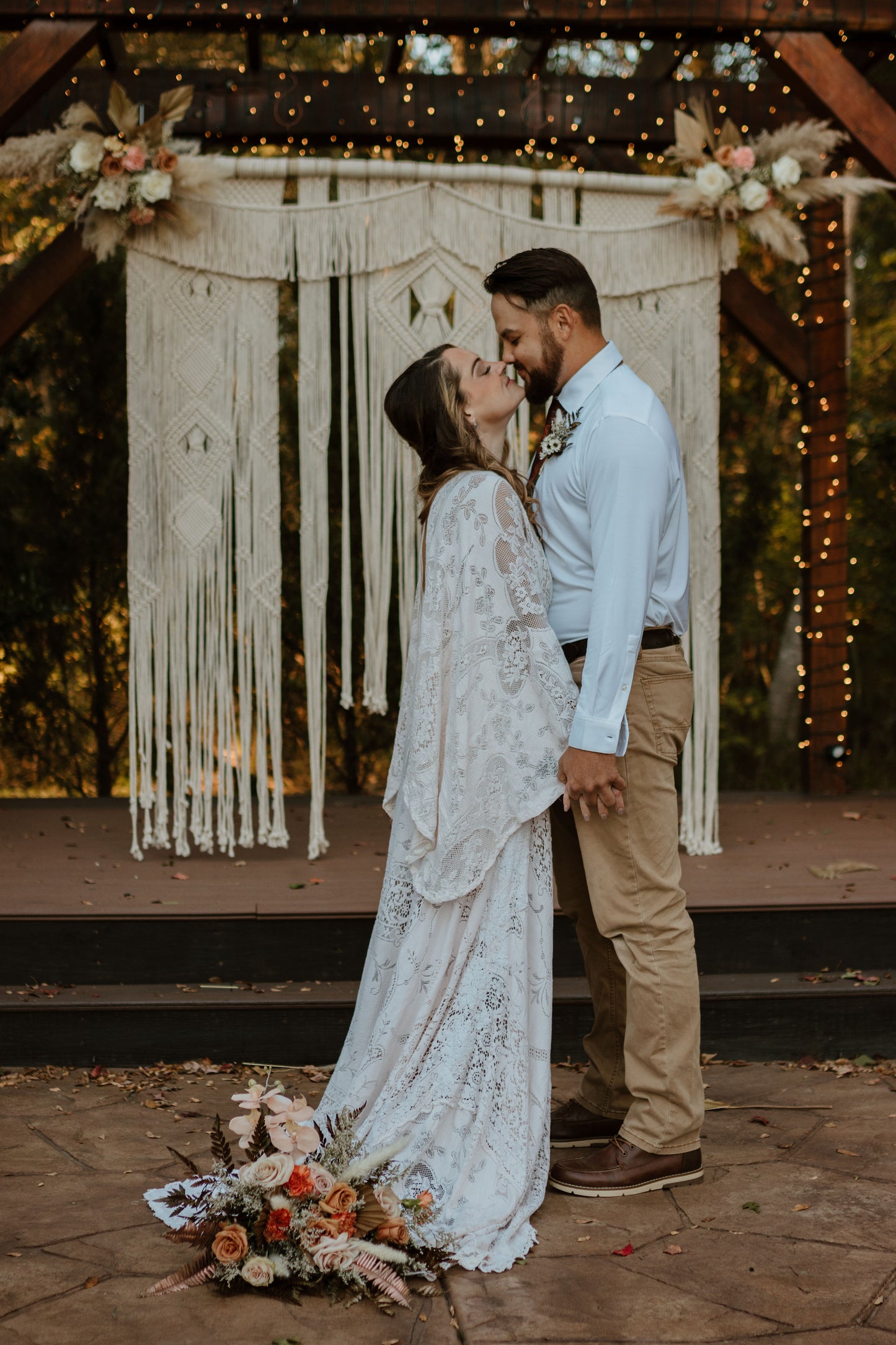 Boho Macrame Wedding Backdrop