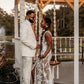 Ethereal Boho Wedding Swing – Handmade Macrame Décor