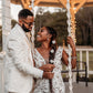 Boho Bliss Macrame Wedding Swing