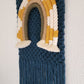 Macrame Rainbow Wall hanging for kins' rooms. Kids' room wall decor and nursery decor