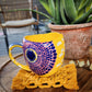 Handmade Macrame Coaster. Square shaped coasters. Coffee table coasters . Mustard Coaster. Coffee Table Coasters 