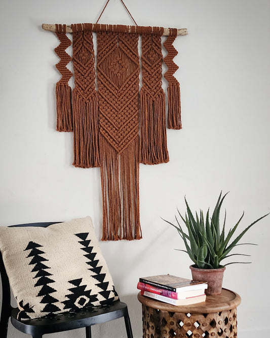 Free Spirit Boho Macrame Wall Hanging Hazel